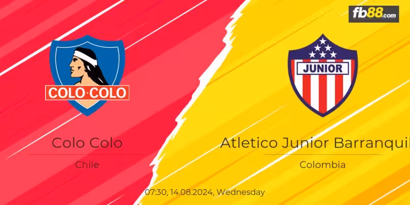 Soi kèo nhà cái Colo Colo vs Junior 07h30 14/08/2024 – Copa Libertadores